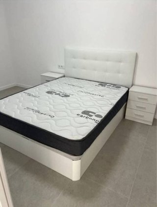 Cama canapé blanca