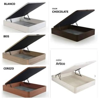 Cama canapé blanca