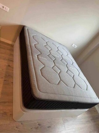 Cama canapé blanca