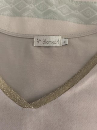 Camiseta manga larga flores Blankart