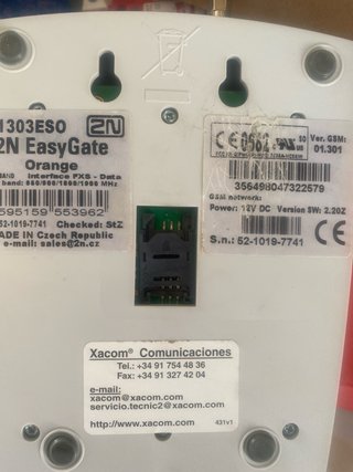 2N EasyGate Adaptador Línea Fija GSM