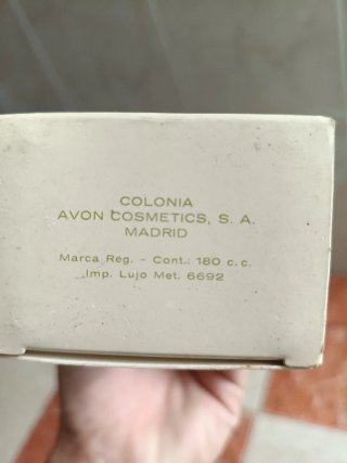 Colonia Avon años 70 - Reloj de sobremesa