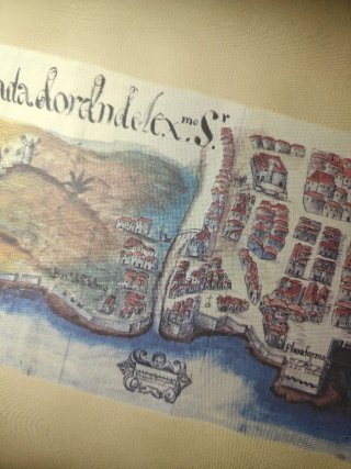Mapa antiguo Santa Cruz de Tenerife