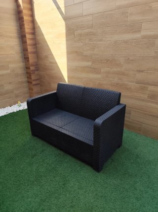 Conjunto Muebles Exterior: Sofá, Sillones y Mesa
