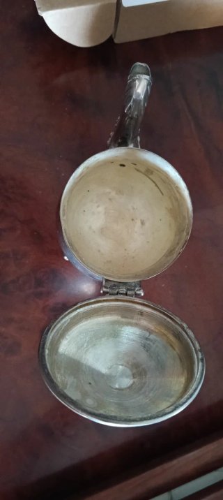 Conjunto café/té plata metal