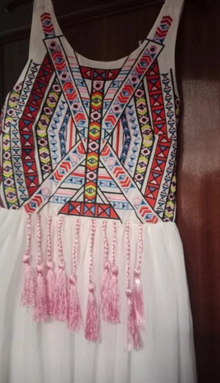 Vestido largo Tangtu