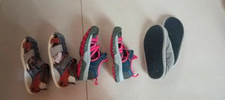 Lote zapatos niño niña talla 31/32