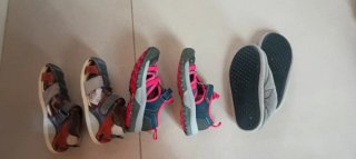 Lote zapatos niño niña talla 31/32