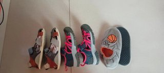 Lote zapatos niño niña talla 31/32