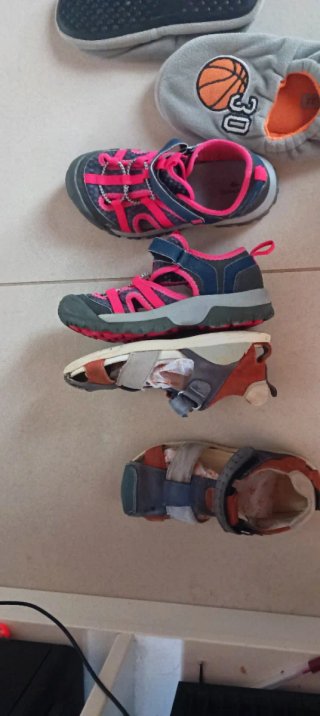 Lote zapatos niño niña talla 31/32