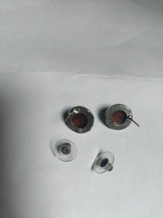 Pendientes de Cabujón Estilo Vintage