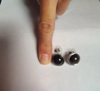 Pendientes de Cabujón Estilo Vintage
