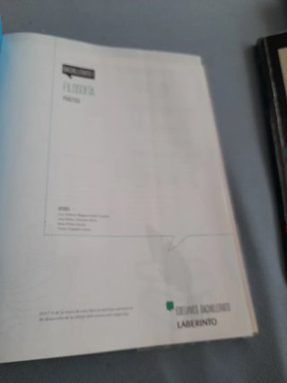 Filosofía, bachillerato 1
