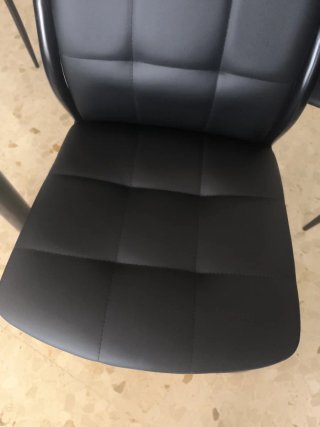 4 Sillas Comedor Negras