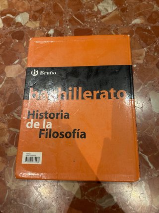 Historia de la Filosofía Bachillerato