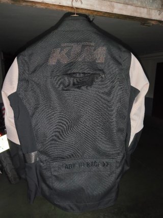 Chaqueta Moto KTM Adventure/Touring Negra/Gris