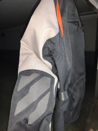 Chaqueta Moto KTM Adventure/Touring Negra/Gris