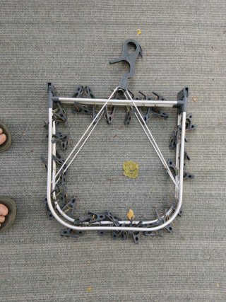 Tendedero plegable para caravana/autocaravana