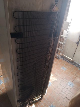 Nevera blanca en buen estado