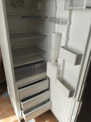 Nevera blanca en buen estado