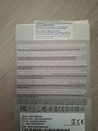 Adaptador Samsung Wireless LAN WIS12ABGNX