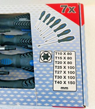 Set Cacciaviti BGS T10-T40 7pz