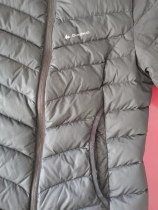 Chaqueta de plumas Quechua negra
