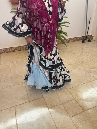 Vestido Flamenca Lunares Multicolor