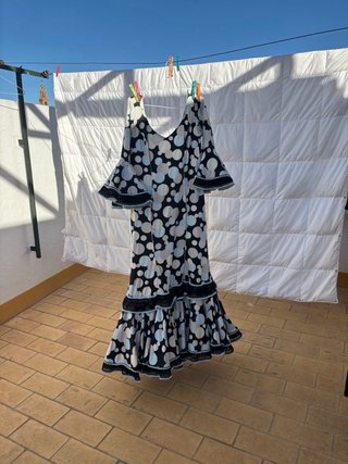 Vestido Flamenca Lunares Multicolor