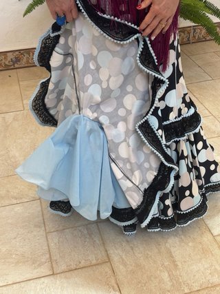 Vestido Flamenca Lunares Multicolor