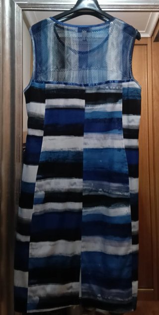 Vestido rayas azules DIVAS Talla 46