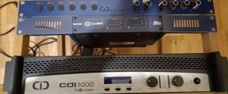 Altavoz profesional DAS negro