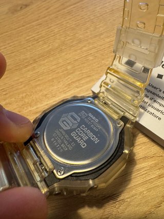 Casio G-Shock GA2100 Transparente
