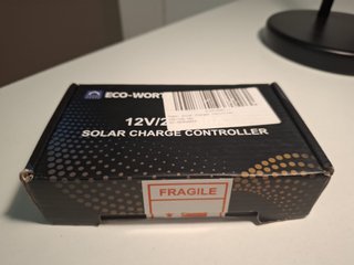 Regulador Carga Solar PWM-LCD 12/24V 30A USB