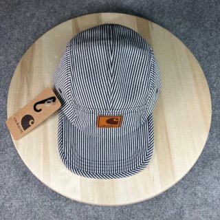 Gorra Carhartt Rayas Blanco y Negro