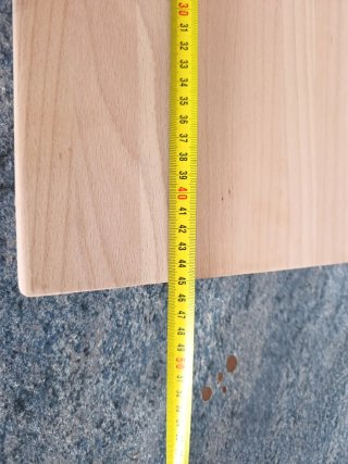 Tabla de cocina de madera de haya