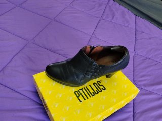 Zapatos Pitillos Mujer Negro.