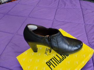 Zapatos Pitillos Mujer Negro.
