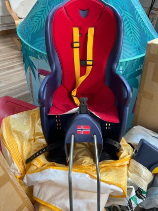 Silla bici trasera para niños