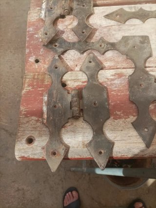 4 Bisagras Antiguas para Portón