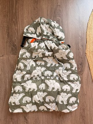 Saco invierno mochila porteo osos