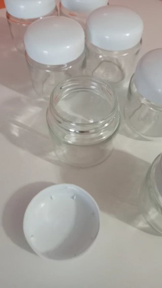 Tarritos de cristal  (7 unidades)