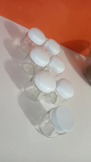 Tarritos de cristal  (7 unidades)