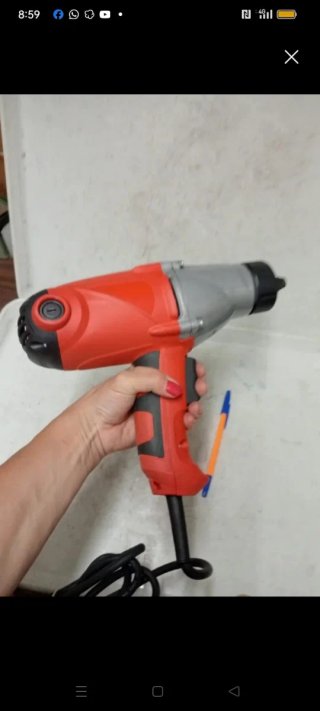 Pistola de impacto eléctrica 450Nm