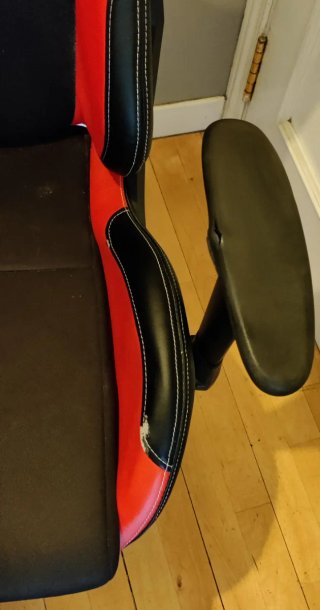 Silla Gaming Trust GXT Negra y Roja