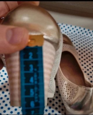 Zapatos Pitillos tacón mujer talla 41 dorados
