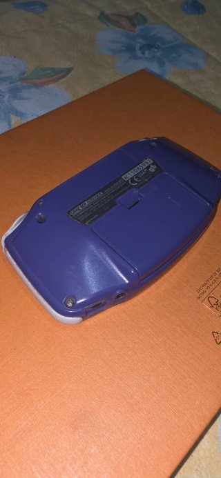 Game Boy Advance con manual