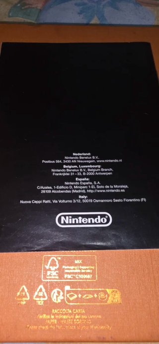Game Boy Advance con manual