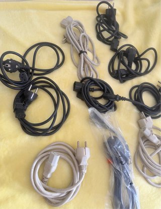 Lote 10 cavi di alimentazione PC/Monitor
