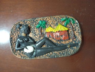 Quadro etnico donna africana